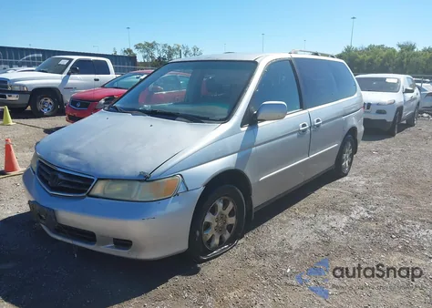 2004 Honda Odyssey Ex-L from USA, damaged, VIN 5FNRL18964B020039